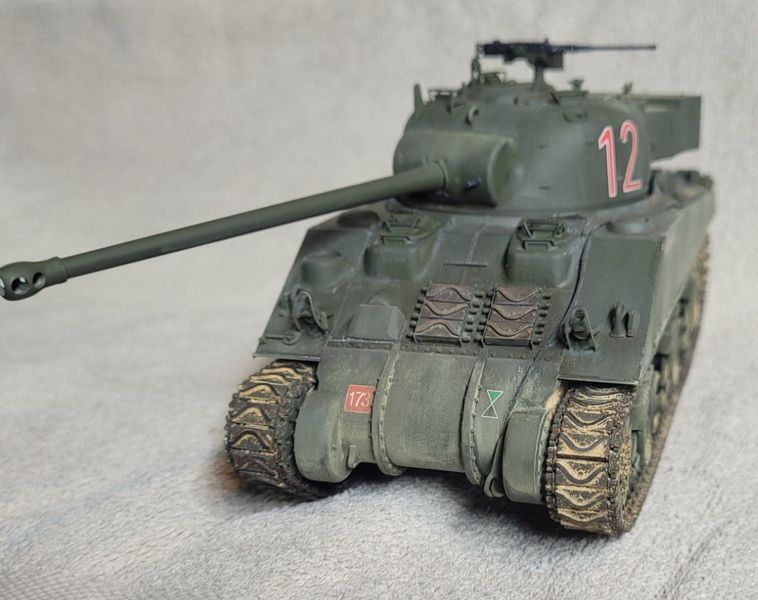 Збірна модель 1/35 британський танк Шерман VC firefly з робочими траками Rye Field Model RFM 5038 RM-5038 фото