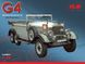 Сборная модель ICM 1/24 Typ G4 производства 1935, Автомобиль немецкого руководства 24011 ICM24011 фото 2