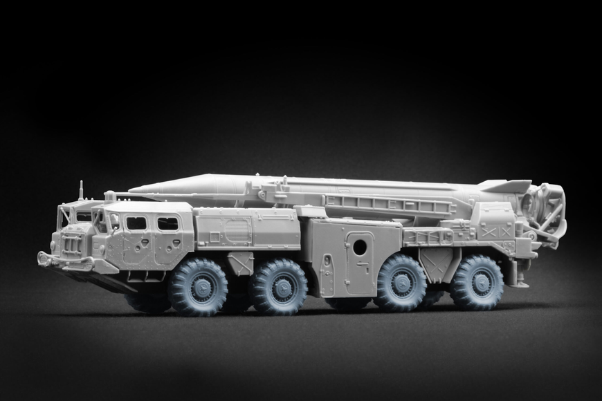 Набір деформованих коліс 1/72 V-203 для МАЗ-543/7310 Scale X WM-72006W , набір деталювання WM-72006W фото