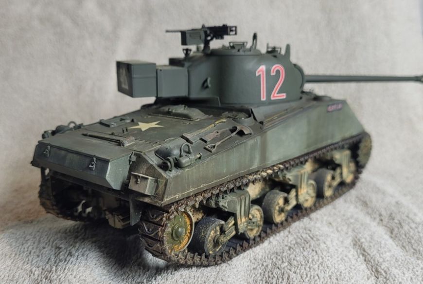 Збірна модель 1/35 британський танк Шерман VC firefly з робочими траками Rye Field Model RFM 5038 RM-5038 фото