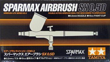 Аэрограф Sparmax Airbrush SX 0.5D (Airbrush Lite Series No.2) Tamiya 74802 TAM74802 фото