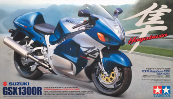 Японський мотоцикл 1/12 Suzuki GSX1300R Hayabusa Tamiya 14090 , збірна модель мотоцикл Сузукі Тамія TAM14090 фото