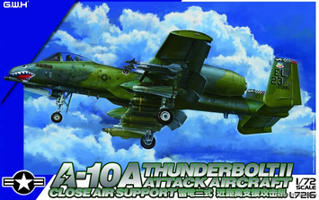 Американський штурмовик 1/72 A-10A Thunderbolt II Great Wall Hobby L7216 , збірна модель Тандерболт ГВХ L7216 фото