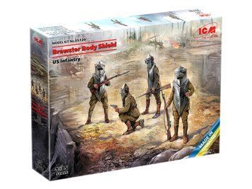 Сборная модель ICM 1/35 Броня Брюстера, Пехота США 35720 ICM35720 фото