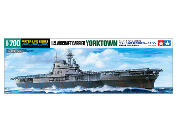 Американский авианосец 1/700 CV-5 USS Yorktown Tamiya 31712 , сборная модель авианосец Йорктаун Тамия TAM31712 фото