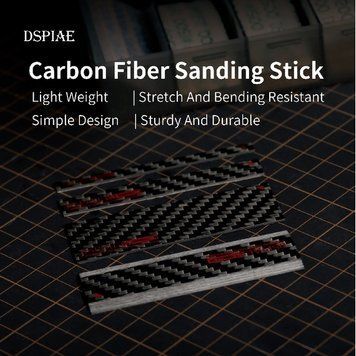 Карбоновий шліфувальний станок, кутовий (Carbon Fiber Sanding Board) Dspiae CFB-25 CFB-25 фото