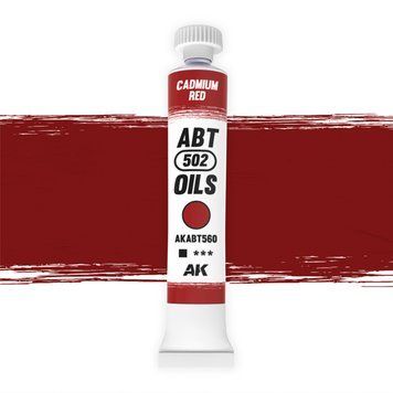 Олійна фарба Кадмієвий Червоний (Cadmium Red) AK-Interactive AKABT560 AKABT560 фото