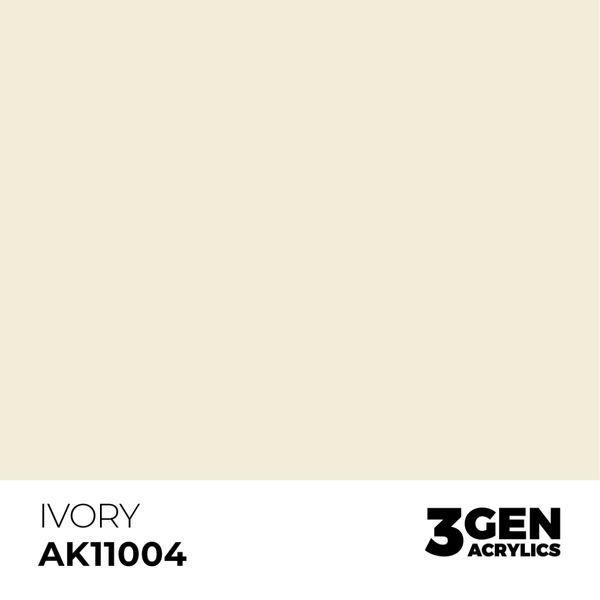 Акрилова фарба Слонова кістка (Ivory) AK-interactive AK11004 AK11004 фото
