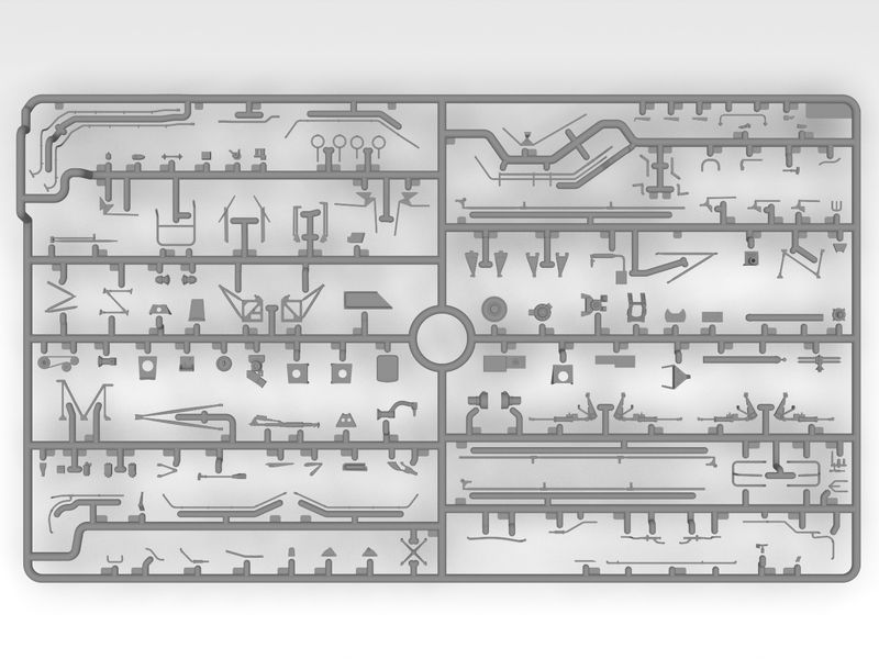 Збірна модель ICM 1/35 CH-54A Tarhe з універсальним військовим контейнером (53057) ICM53057 фото
