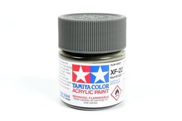 Акрилова фарба ACRYLIC XF-22 RLM GREY &mdash; Сірий RLM Tamiya 81322 TAM81322 фото
