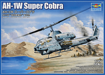 Американский боевой вертолет 1/35 Bell AH-1W Super Cobra Trumpeter 05116 , сборная модель Кобра Трумпетер TR05116 фото