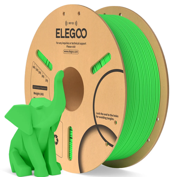 Філамент / Пластик ELEGOO PLA Filament &Oslash;1.75 мм - Неоновий зелений (Neon Green) 1 кг 50.203.0069 фото