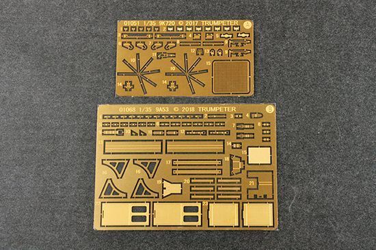 Реактивная система залпового огня 1/35 9А53 (9К512 &laquo;Ураган-1М&raquo;) Trumpeter 01068 , сборная модель рсзо TR01068 фото