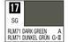 Акриловая краска Mr.Color RLM 71 Темно-зеленый (RLM71 Dark Green) Mr.Hobby C017 C017 фото 3
