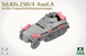 Німецький ППО-бронетранспортер 1/35 Sd.Kfz.250/4 Ausf.A Takom 2211 , збірна модель бтр Sd.Kfz.250 Таком TK2211 фото 3