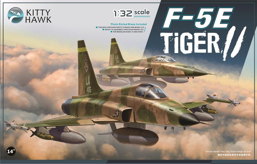 Сборная модель 1/32 Самолет F-5E "Tiger II" Zimi 32018 KH32018 фото