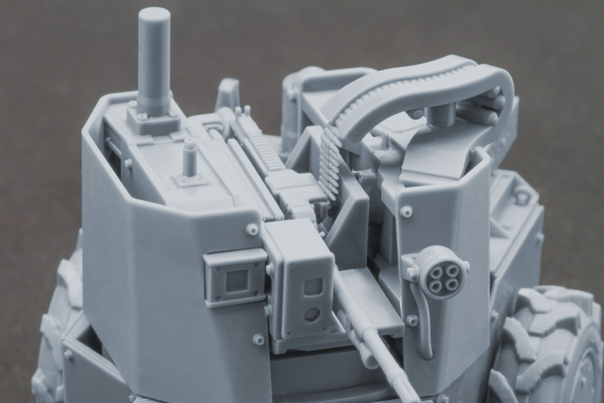 Український наземний дрон 1/16 UGV LIUT MAG v2.0 Scale X VG-16001 , збірна модель Лють Скейл Х VG-16001 фото