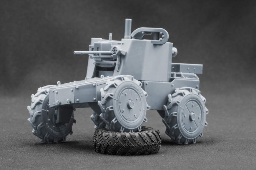 Український наземний дрон 1/16 UGV LIUT MAG v2.0 Scale X VG-16001 , збірна модель Лють Скейл Х VG-16001 фото