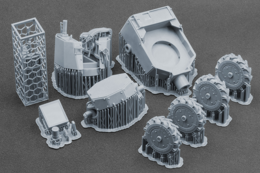 Український наземний дрон 1/16 UGV LIUT MAG v2.0 Scale X VG-16001 , збірна модель Лють Скейл Х VG-16001 фото