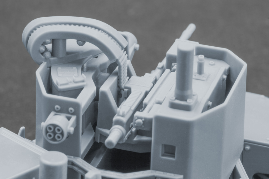 Український наземний дрон 1/16 UGV LIUT MAG v2.0 Scale X VG-16001 , збірна модель Лють Скейл Х VG-16001 фото