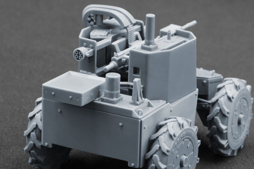 Український наземний дрон 1/16 UGV LIUT MAG v2.0 Scale X VG-16001 , збірна модель Лють Скейл Х VG-16001 фото