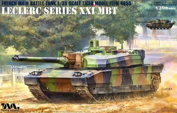 Сборная модель 1/35 Танка Леклерк ОБТ XXI Тайгер Модел 4655 TM4655 фото