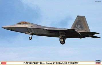 Американський винищувач 1/48 F-22 Raptor Keen Sword 25 Detail Up Hasegawa 07551 , винищувач Хасегава HS07551 фото