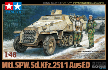 Німецький бронетранспортер 1/48 Mtl.SPW.Sd.Kfz 251/1 Ausf.D Tamiya 32564 , збірна модель бтр Тамія TAM32564 фото