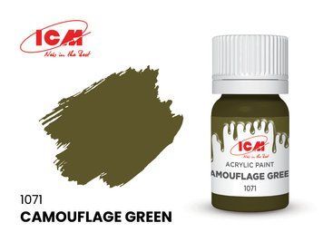 Акрилова фарба Камуфляжний зелений (Camouflage Green) ICM ICM1071 ICM1071 фото