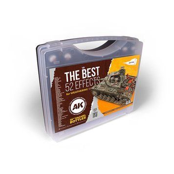 Пластиковий кейс 3G 120 ефектів (3G Plastic Briefcase 52 Enamels Colors) AK-Interactive AK11708 AK11708 фото