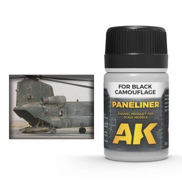 Рідина для виділення розшивки, чорний камуфляж AK-interactive AK2075 AK2075 фото