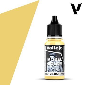 Акрилова фарба Жовтий холодний (Ice Yellow) Vallejo VAL 70858 VAL 70858 фото