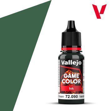 Акрилова фарба Темно-зелений (Black Green) Vallejo VAL 72090 VAL 72090 фото