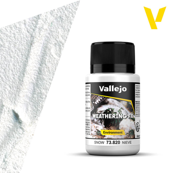 Текстурная паста &laquo;Снег&raquo; Snow 40 мл Vallejo Weathering FX 73820 VAL 73820 фото