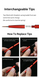 Тонкі пензлі-насадки &Oslash;1.7 х 6 мм (Brush Tips for AT-FB Aluminum Shank) Dspiae FBT-2.0 FBT-2.0 фото 4