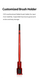 Тонкі пензлі-насадки &Oslash;1.7 х 6 мм (Brush Tips for AT-FB Aluminum Shank) Dspiae FBT-2.0 FBT-2.0 фото 8