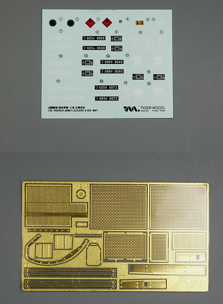 Збірна модель 1/35 Танк Leclerc ОБТ XXI Tiger Model 4655 TM4655 фото