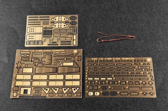 Сборная модель 1/35 ЗРК С-300 (экспортный) (48N6E of 5P85S TEL S-300PMU SA-10 Grumble) Trumpeter 01038 TR01038 фото