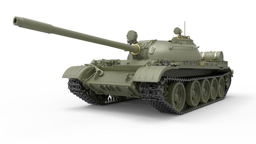 Радянський основний бойовий танк 1/35 Т-55 (T-55 Soviet Medium Tank) MiniArt 37027 , збірна модель Мініарт MA37027 фото