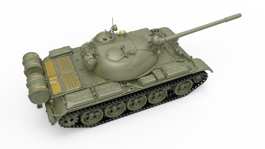 Радянський основний бойовий танк 1/35 Т-55 (T-55 Soviet Medium Tank) MiniArt 37027 , збірна модель Мініарт MA37027 фото