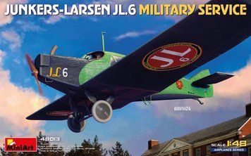 Німецький військовий літак 1/48 Junkers-Larsen JL.6 (Military Service) MiniArt 48013 , збірна модель Мініарт MA48013 фото