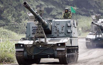 Японська самохідна гаубиця 1/35 JGSDF Type 99 Trumpeter 01597 , збірна модель сау Type 99 Трумпетер TR01597 фото