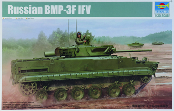 Боевая машина пехоты 1/35 БМП-3Ф Trumpeter 01529 , сборная модель бмп Трумпетер TR01529 фото