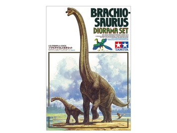 Брахіозавр 1/35 Brachiosaurus Diorama Set Series №6 Tamiya 60106 , збірна модель динозавр Тамія TAM60106 фото