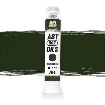 Олійна фарба Оливковий Зелений (Olive Green) AK-Interactive AKABT615 AKABT615 фото