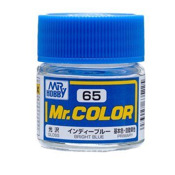 Акрилова фарба Mr.Color Яскраво-блакитний (Bright Blue) Mr.Hobby C065 C065 фото