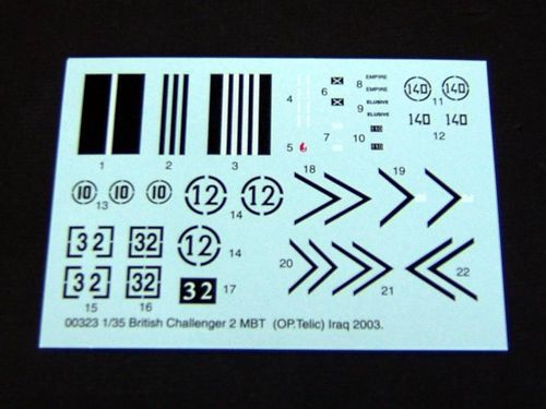 Сборная модель 1/35 Британский танк Челленджер 2 Ирак 2003 г Трумпетер 00323 TR00323 фото