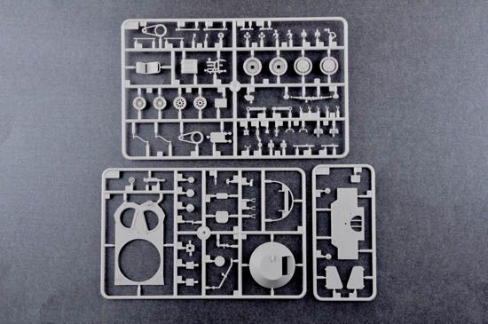 Радянська розвідувальна хімічна машина 1/35 БРДМ-2РХБ Early Trumpeter 05513 , збірна модель брдм Трумпетер TR05513 фото