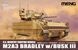 Сборная модель 1/72 американская боевая машина пехоты M2A3 Bradley с системой BUSK III Meng 72-005 72-005 фото 1
