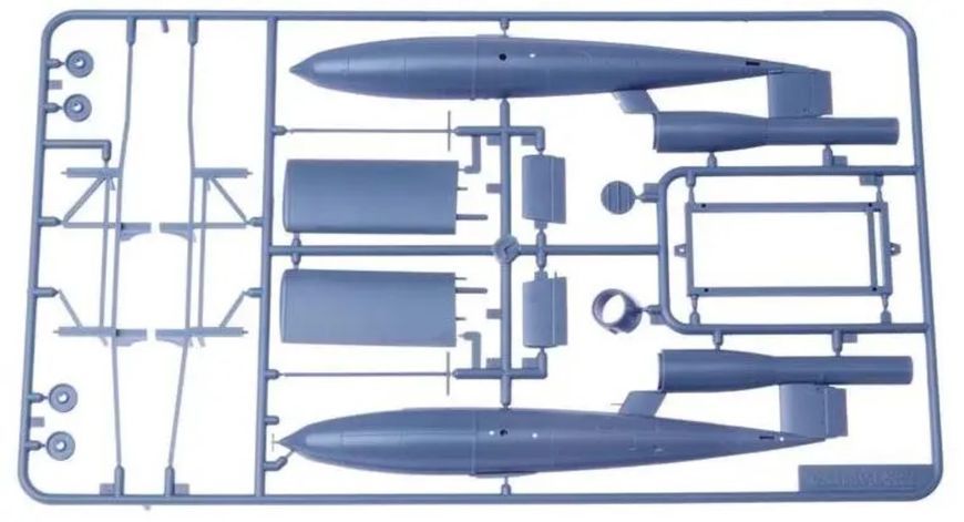 Немецкая крылатая ракета 1/48 V-1 Fieseler Fi 103 Tamiya 61052 , сборная модель ракета Фау-1 Тамия TAM61052 фото